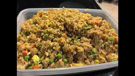 How To Make Chicken Fried Rice Youtube