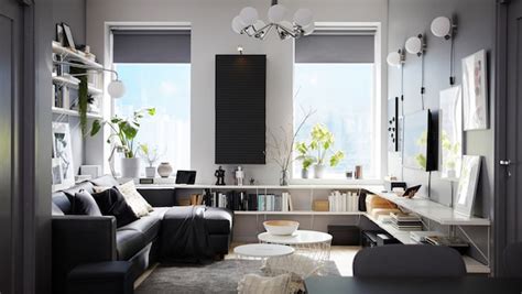 A Smart And Sophisticated Living Room Ikea