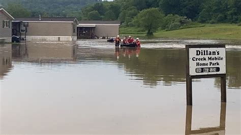 Afternoon Flooding Causes Issues For Monongalia And Preston Counties