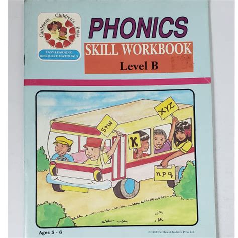 Phonics Skill Workbook Level B Charrans Chaguanas