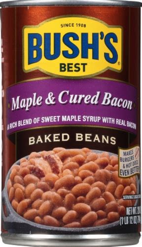 Bush S Best Maple Cured Bacon Baked Beans Oz Dillons Food Stores