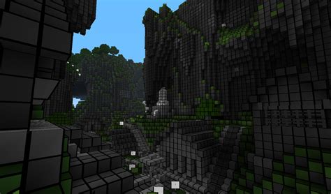 Black And White Texture Minecraft Texture Pack