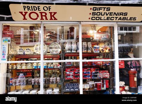 Pride Of York Souvenir Shop Exterior Selling Souvenirs And Ts The