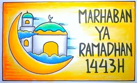 13 Contoh Poster Ramadhan Simple Dan Mudah Broonet