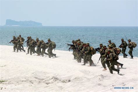 Amphibious Landing Training Held As Part Of U S Philippines Balikatan Exercises China