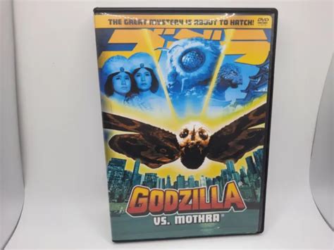 2002 Smv Classic Media Toho 1964 Godzilla Vs Mothra Movie Dvd Disc
