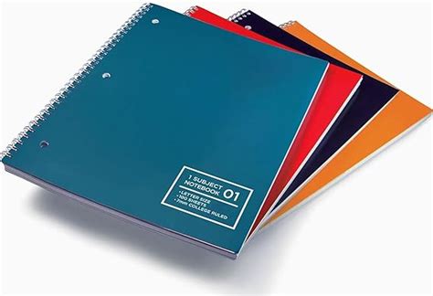 Livescribe 85 X 11 Single Subject Notebook 1 4 4 Pack