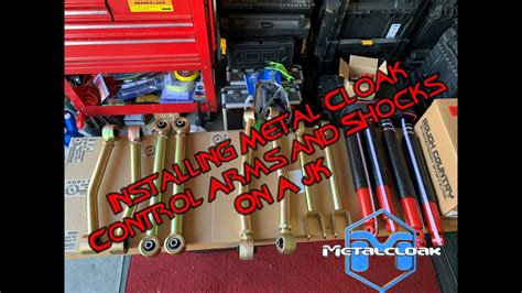 Installing Metalcloak Control Arms And Shocks On A Jk Youtube