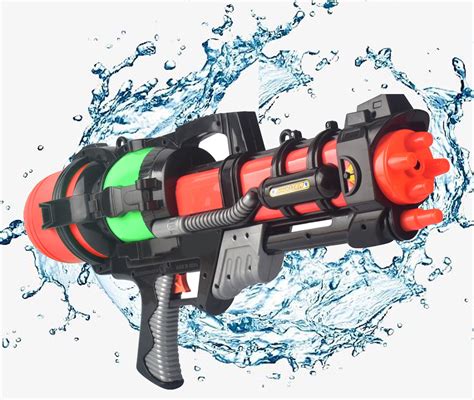 Pump Action Water Gun Water Pistol Squirt Soaker And Blaster Toy Pool