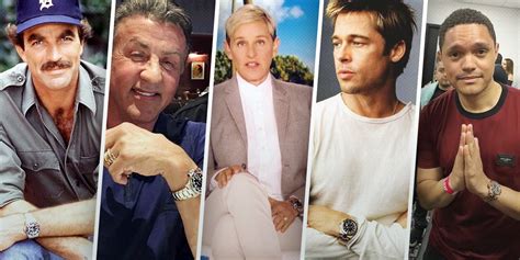 Celebrities Who Wear Rolex