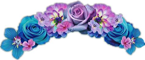 flowercrown Flower Sticker Flowercrownsticker flowersti...