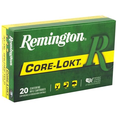 Remington Express Springfield Ammo Grain Core Lokt Pointed Soft Point Maine Ammo Company