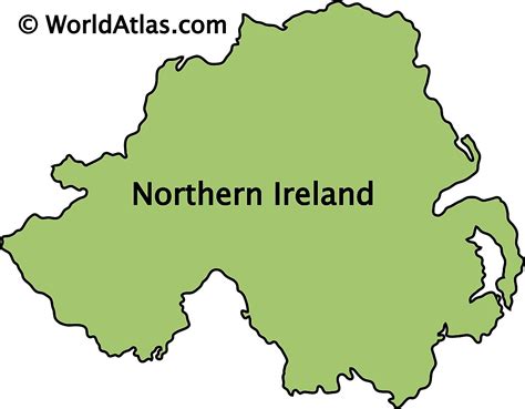 Mapas De Irlanda Del Norte Atlas Del Mundo