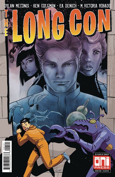 The Long Con 1 Del Duca Cover Fresh Comics