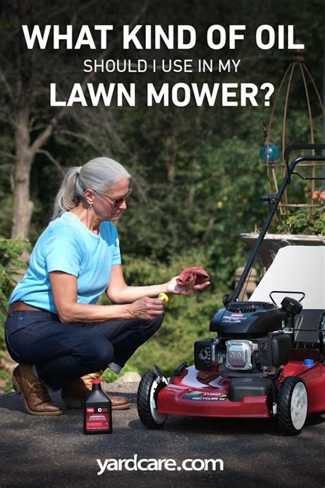 While any kind of best answer is debatable, you should get an oil designed specifically for motorcycles, and especially not one that is designed with additives for. What Kind of Oil Should I Use in My Lawn Mower? | Lawn ...