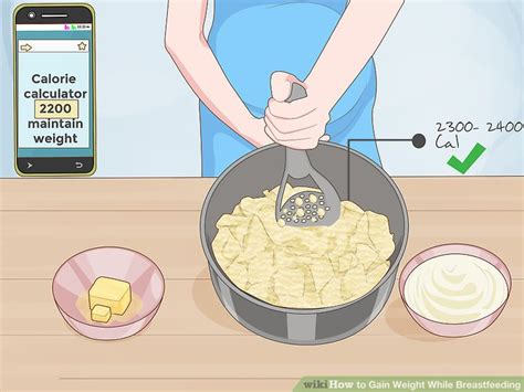 How To Gain Weight While Breastfeeding 12 Steps With Pictures