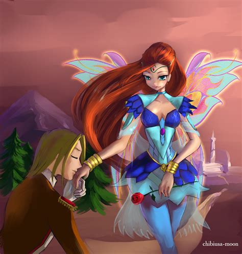 The Winx Club Fan Art Bloom And Sky ♥ Bloom And Sky Winx Club