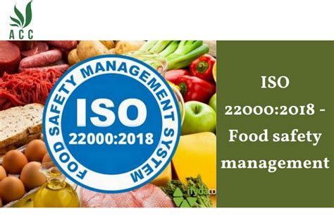 Iso 220002018 Food Safety Management