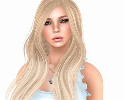 Photo Blonde Girl Hair 3d Graphics Young Woman 562x450