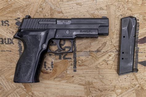 Sig Sauer P226r 40 Sandw Dasa Police Trade In Pistol Sportsmans