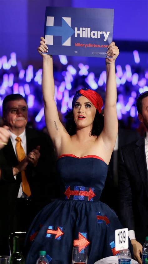 Katy Perry Wears Potus Vote On Her Nails