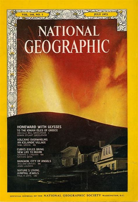 National Geographic July 1973 National Geographic Back Issues