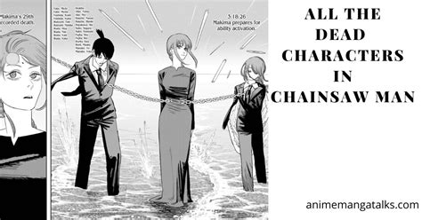 Chainsaw Man Deaths All Dead Characters Info