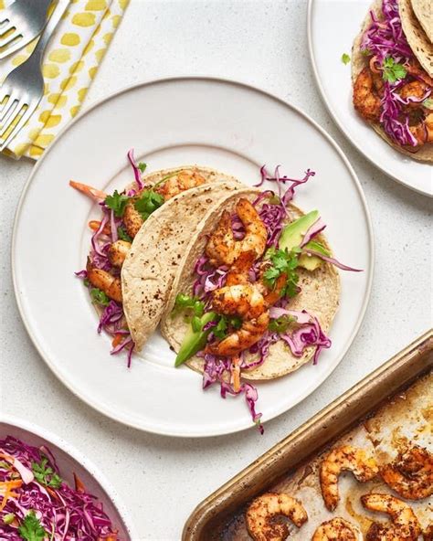Two cookies equal 60 calories. Sheet Pan Shrimp Tacos | Recipe | Healthy family dinners ...