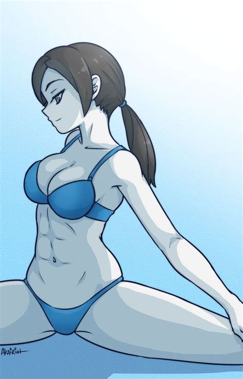 Wii Fit Trainer By Akairiot Wii Fit Anime Art