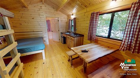 There's nowhere better than glamping hub to find poconos camping cabins for a luxury camping getaway. Cabin Camping - Mountain Vista Cabin Camping in the Pocono ...