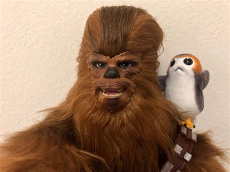 Chewbacca And The Porgs Star Wars San Diego Comic Con Exclusive
