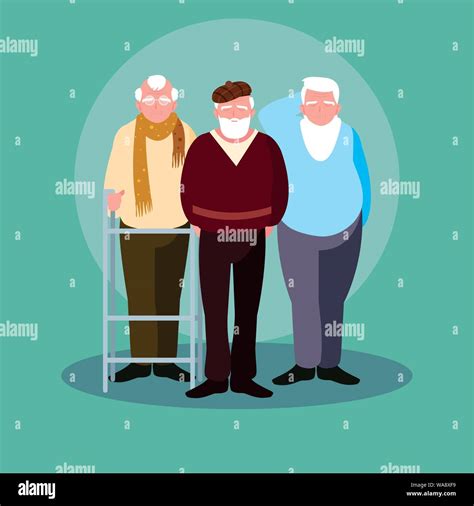 mature group and laughing stock vector images alamy