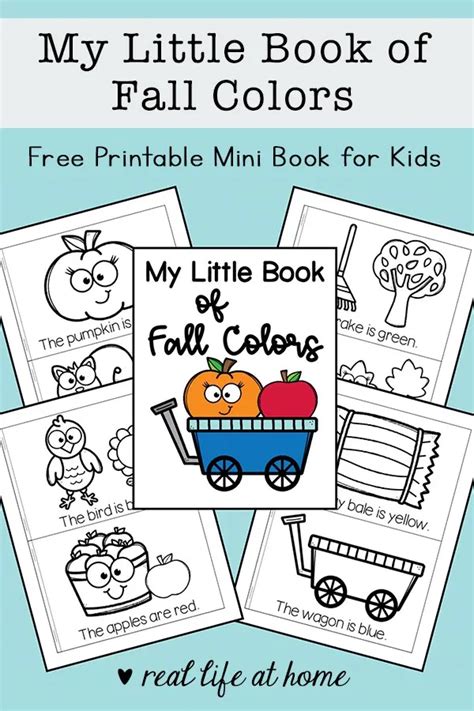 Free Printable Fall Mini Books Printable Templates