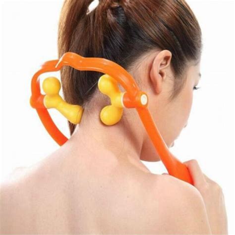 Hand Held Pain Relief Trigger Point Self Massage Tool Neck Shoulder