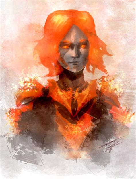 Image Result For Fire Genasi Dungeons And Dragons Art Character