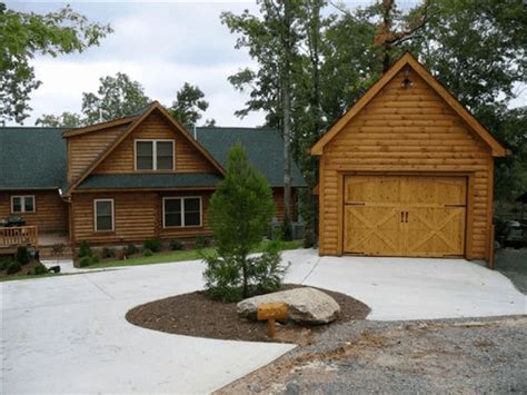We like them, maybe you were too. 8 Log Cabin Garages Made From Logs and Timber - Log Cabin Hub