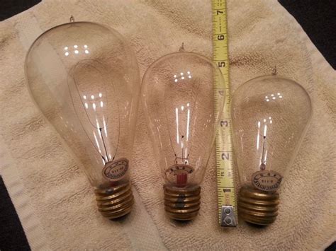 Antique Westinghouse Light Bulbs 1 2 And 3 Antique Light Bulbs