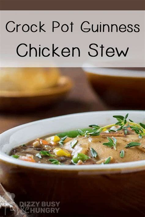 Easy crockpot beef stew recipe. Crock Pot Guinness Chicken Stew | Recipe | Stew chicken recipe, Stew recipes, Easy chicken stew