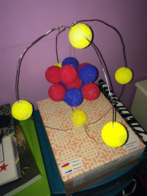 Science Project Carbon Atoms Model Proyectos