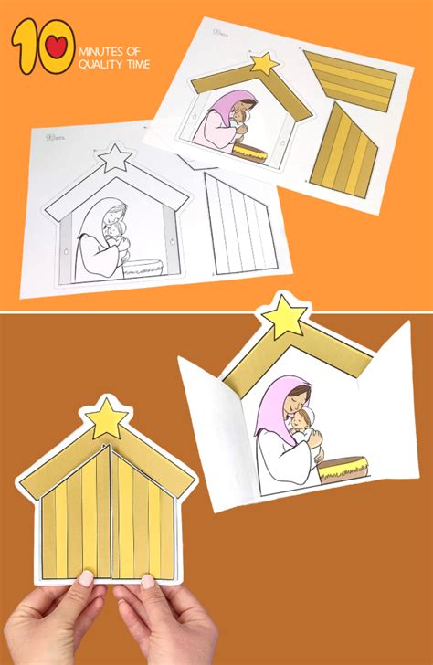 Creative Nativity Crafts For Kids To Cherish