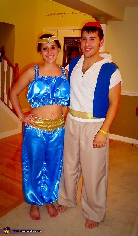 Creative Diy Aladdin And Jasmine Costumes
