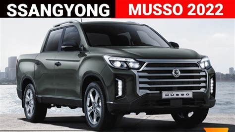 Ssangyong Musso 2022 ¡la Pick Up Coreana Se Actualiza Youtube