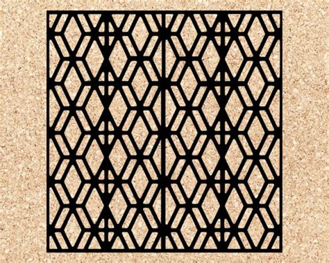 Lattice Panel Svg Png  Printable Templates For Hand Or Etsy