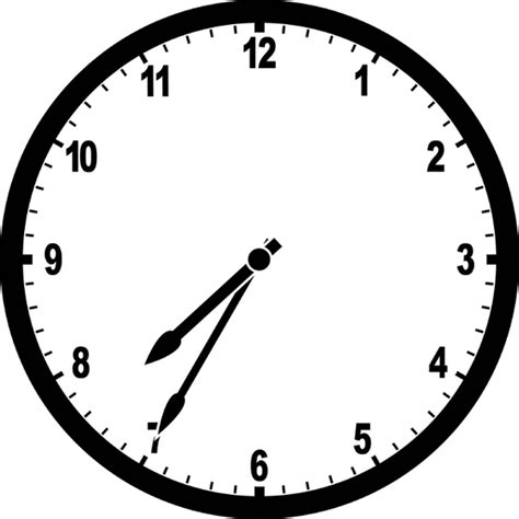 The hour hand will point directly at a number only 12 times in 12 hours. What is the angle between the hour hand and minute hand of ...