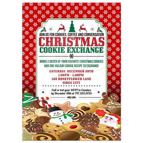 Check spelling or type a new query. Party Invitation - Christmas Cookie Exchange Swap