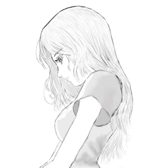 Sad Girl Drawing Goldenfury01 © 2020 Sep 29 2014