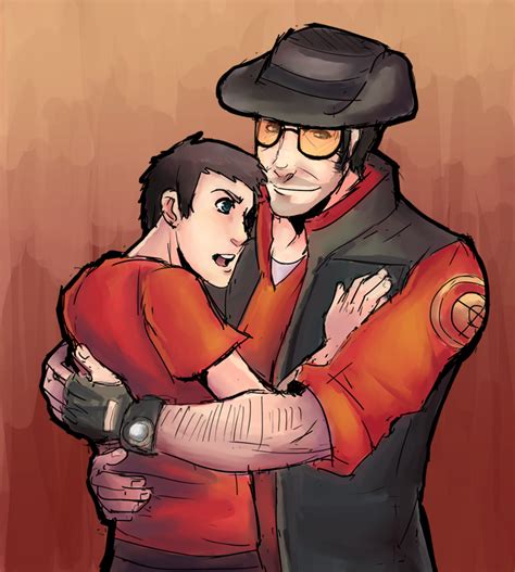 Tf2 Sniper And Scout By Moonlightthewolf On Deviantart