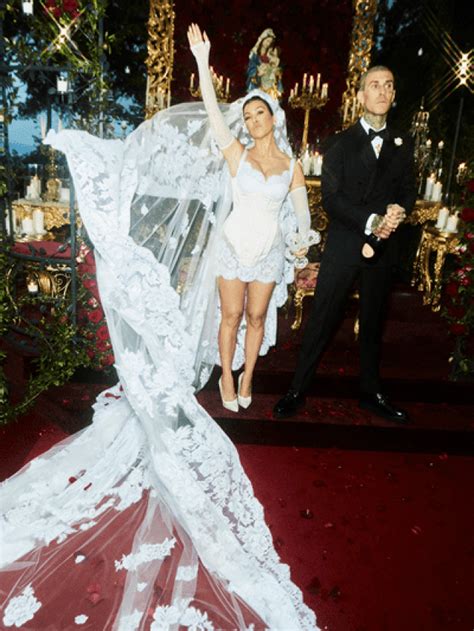 See Every Major Style Moment From Kourtney Kardashian And Travis Barker