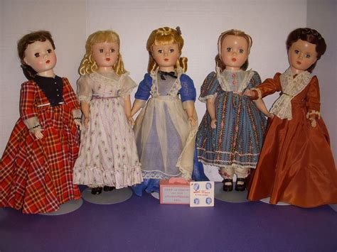 Vintage Alexander Set Of Little Women All Original Dolls Madame