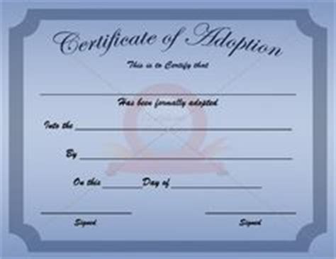 Design online certificates for your online training programs and customize them to fit your brand by using our free certificate maker and award maker. fake adoption certificate | fake certificate | Pinterest | Adoption certificate, Adoption and ...